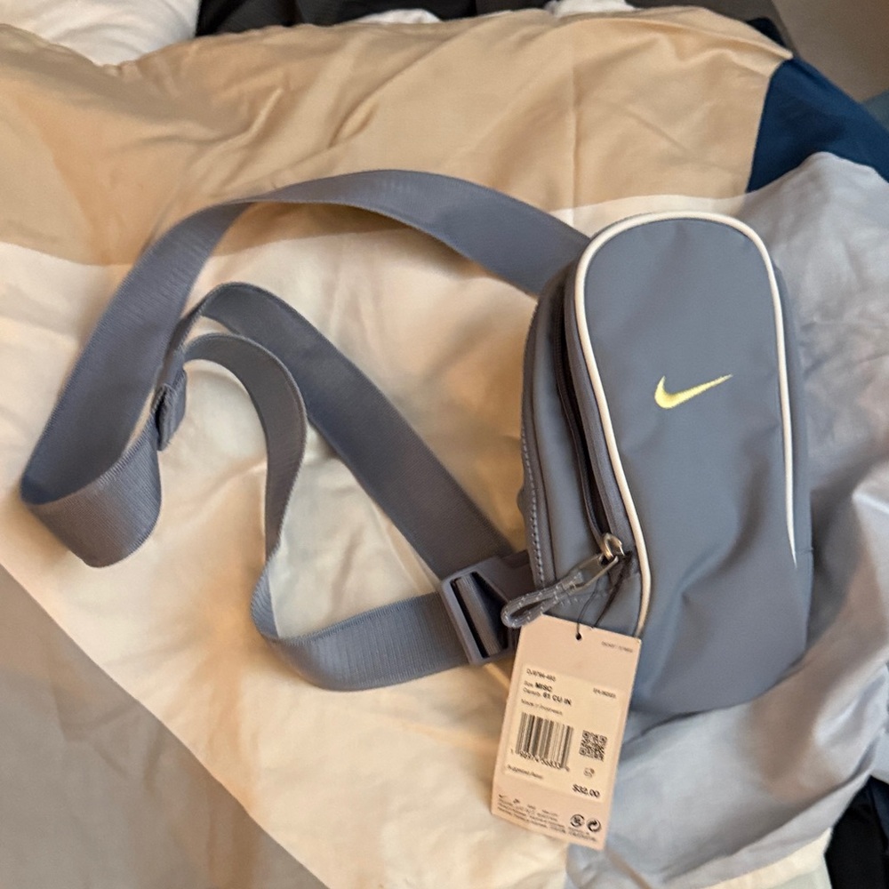 Nike Light Gray Belt Bag
